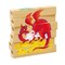 Quercetti Mix-N-Match Wood Puzzle, Fantasy Animals 80710 - alternate 2